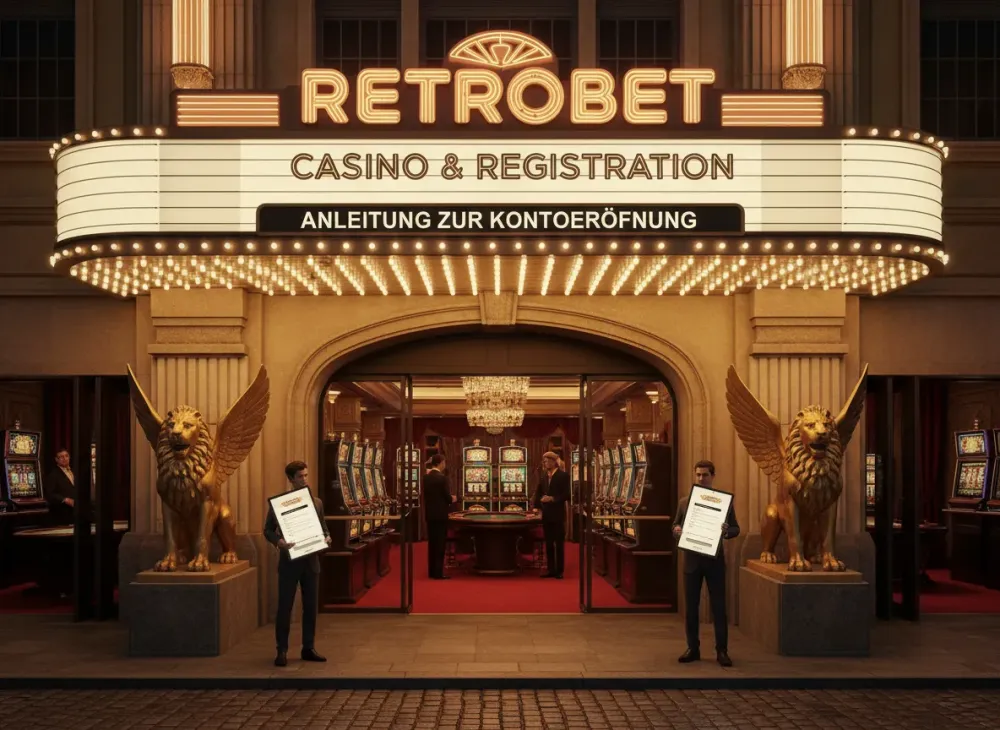 Retrobet registrierung Anleitung für neue Spieler